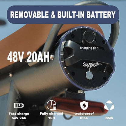 Movcan Electric Bike Battery